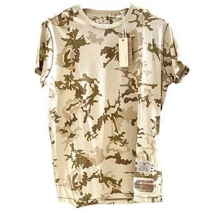 DIESEL CAMOUFLAGE RARE VINTAGE T-SHIRT MEN’S SIZE LARGE, NEW WITH TAGS (NWT)